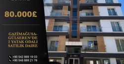 2 BEDROOM FOR SALE APARTMENT IN GULSEREN-FAMAGUSTA