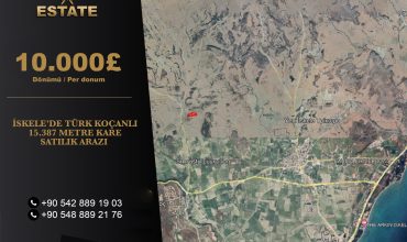 ISKELE – TURKISH TITLE DEED LAND FOR SALE 15.387 SQUARE METERS