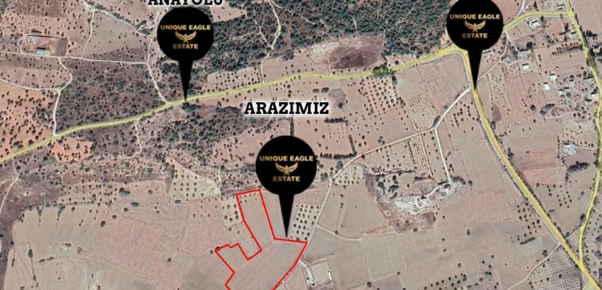 BÜYÜKKONUK’DA TOPLAM 23.749 METRE KARE SATILIK ARAZİ