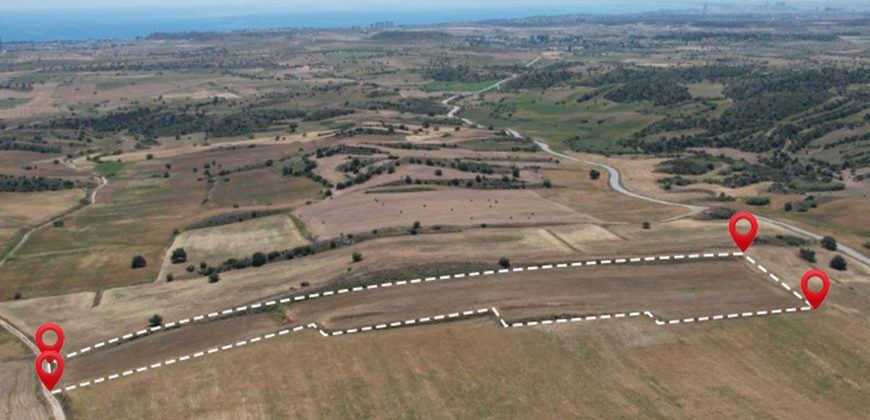ISKELE-TURNALAR’DA 14.718 METRE KARE SATILIK ARAZI