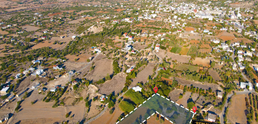 LAND FOR SALE IN YENİERENKÖY, TOTAL 5,461 SQM (4 DÖNÜM 1,170 SQ FT)