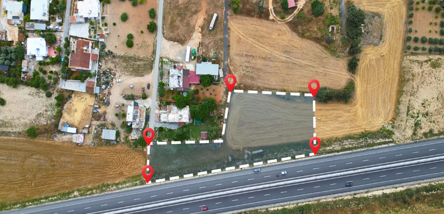 PRICE DROPPED! COMMERCIAL LAND FOR SALE ON ISKELE-KARPAZ MAIN ROAD (ÇAYIROVA)