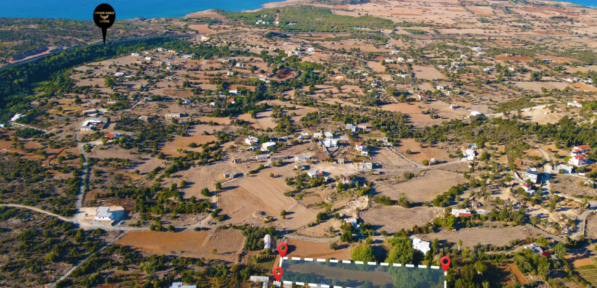LAND FOR SALE IN YENİERENKÖY, TOTAL 5,461 SQM (4 DÖNÜM 1,170 SQ FT)