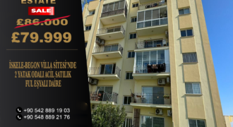 SKELE-BEGON VİLLA SİTESİ’NDE 2 YATAK ODALI ACİL SATILIK FUL EŞYALI DAİRE
