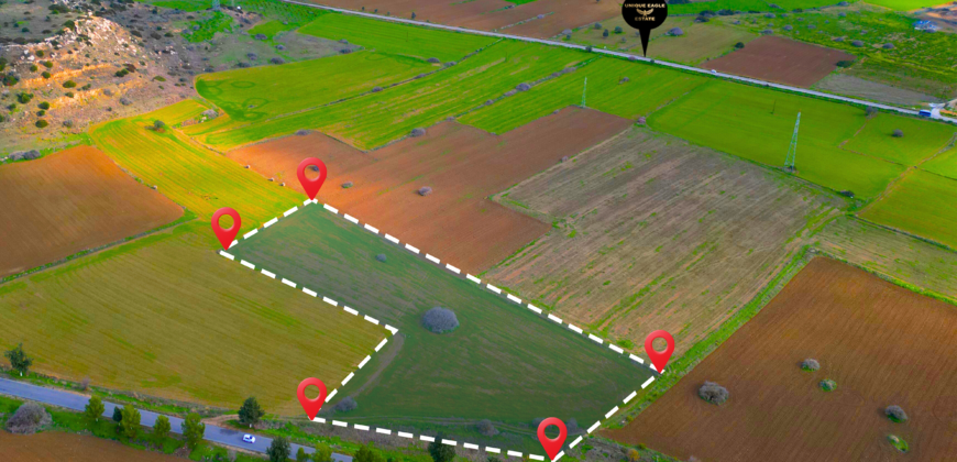 LAND FOR SALE IN ISKELE-SAZLIKÖY, TOTAL 12,205 SQM (9 DÖNÜM 1,750 SQ FT) WITH PROJECTS FOR 12 SHOPS AND 210 APARTMENTS