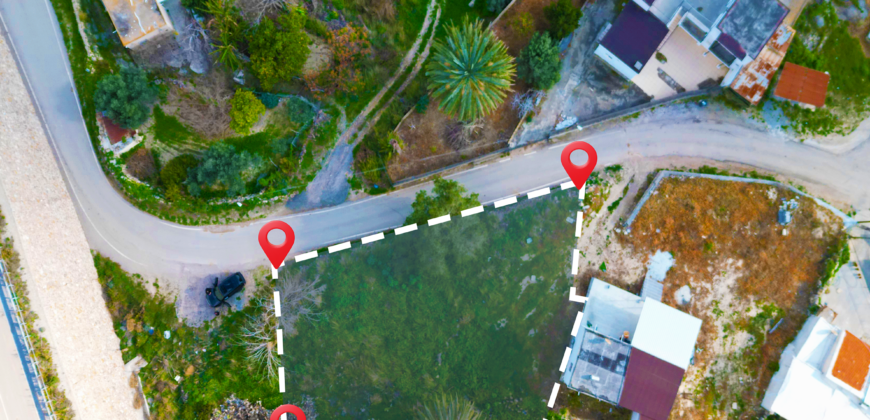 TURKISH TITLE DEED BUILDING PLOT FOR SALE IN ISKELE-BALALAN, 750 SQM (2 EVLEK 900 SQ FT)