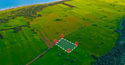İSKELE-KUMYALI’DA TOPLAM 3.696 METRE KARE (2 DÖNÜM 3 EVLEK) DENİZ MANZARALI SATILIK ARAZİ