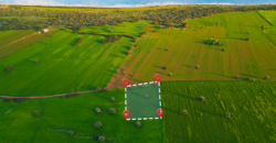 İSKELE-KUMYALI’DA TOPLAM 3.696 METRE KARE (2 DÖNÜM 3 EVLEK) DENİZ MANZARALI SATILIK ARAZİ