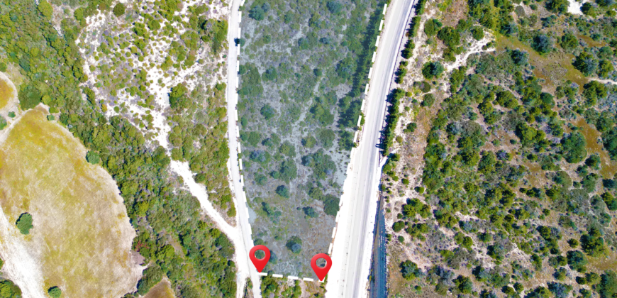 1,876 SQM ROADFRONT LAND FOR SALE IN İSKELE-BÜYÜKKONUK (1 DÖNÜM 1 EVLEK 2,200 SQFT)